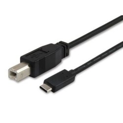 Equip 12888207 cable USB 1 m 2.0 B C Negro