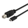 Equip 12888207 cable USB 1 m 2.0 B C Negro
