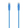 Latiguillo AISENS RJ45 Cat.6a UTP 1.5m Azul (A145-0574)