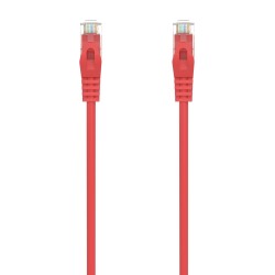 Latiguillo AISENS RJ45 Cat.6a UTP 50cm Rojo (A145-0558)