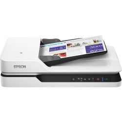 Escáner Epson DS-1660W LED A4 Negro/Blanco (B11B244401)