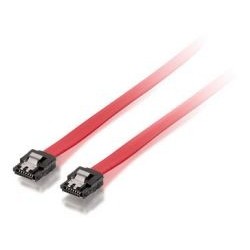 Equip 111800 cable de SATA 0.5 m 7-pin Rojo