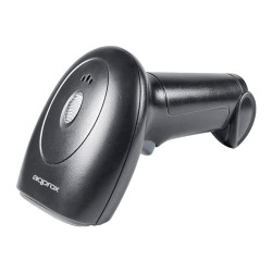 Escáner Approx Códigos LED 1D/2D RF Negro (APPLS21WS)