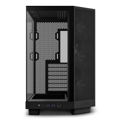 Caja NZXT H6 Flow RGB ATX mATX Negra (CC-H61FB-R1)
