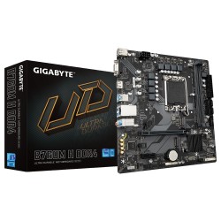 GIGABYTE B760M H DDR4: (1700) 2DDR4 VGA HDMI RJ45 mATX