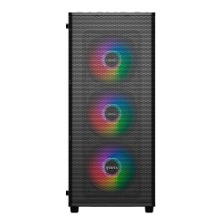 Semitorre UNYKA Mir 100 S/F ARGB ATX Negra (UK511303)