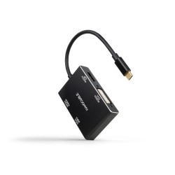 Adaptador Nanocable USB-C-VGA/DVI/HDMI/DP (10.16.4307)