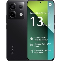 Smartp XIAOMI Redmi Note 13 Pro 6.67in12Gb 512G 5G Negro