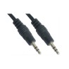 Nanocable 3.5mm/M a 3.5mm/M 0.3m Negro (10.24.0100)