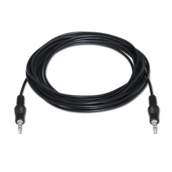 Nanocable Audio 3.5mm/M a 3.5mm/M 5m Negro (10.24.0105)
