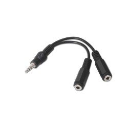 Nanocable Audio 2x3.5mm/H a 3.5mm/M 15cm (10.24.1200)