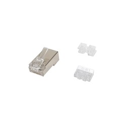 Conector EQUIP RJ45 Cat.6a Apantallado 100Un (EQ121147)
