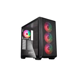 Caja Abysm Danube Kamp BX300 ATX mATX Negra (AB123012)