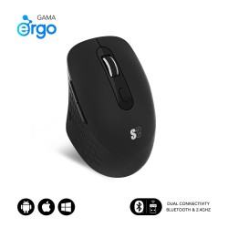 Ratón SUBBLIM Curve Bluetooth Negro (SUBMO-EDCUR01)
