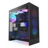 Caja NZXT H7 Flow RGB ATX EATX mATX Negra (CM-H72FB-R1)