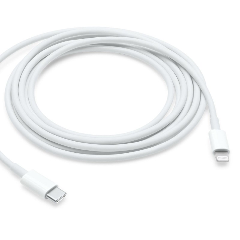 Cable Apple USB-C/M a Lightning/M 2m Blanco (MW2R3ZM/A)