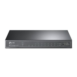 Switch TP-Link 8xRJ45 GbE 2xSFP PoE+ Negro (TL-SG2210P)