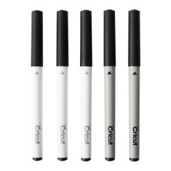 Set de Bolígrafos CRICUT 5 Unidades Negro (CRC-2002948)