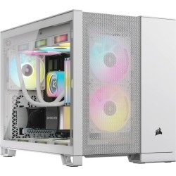 Caja Corsair 2500D Airflow mATX Blanca (CC-9011264-WW)