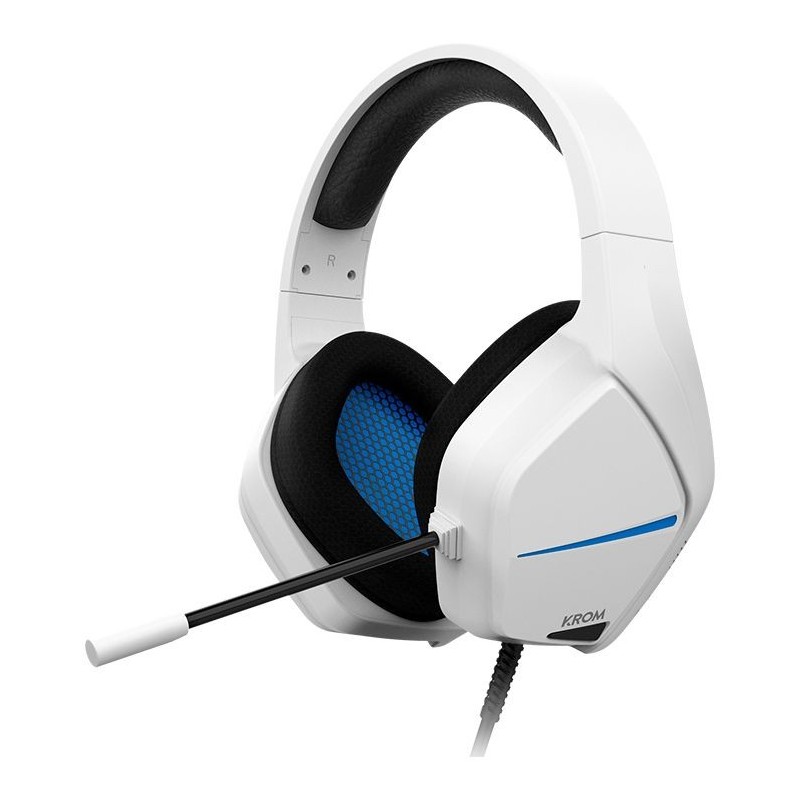 Auric+Micro Gaming Krom 3.5mm Blanco (NXKROMKOPAMOVEWH)