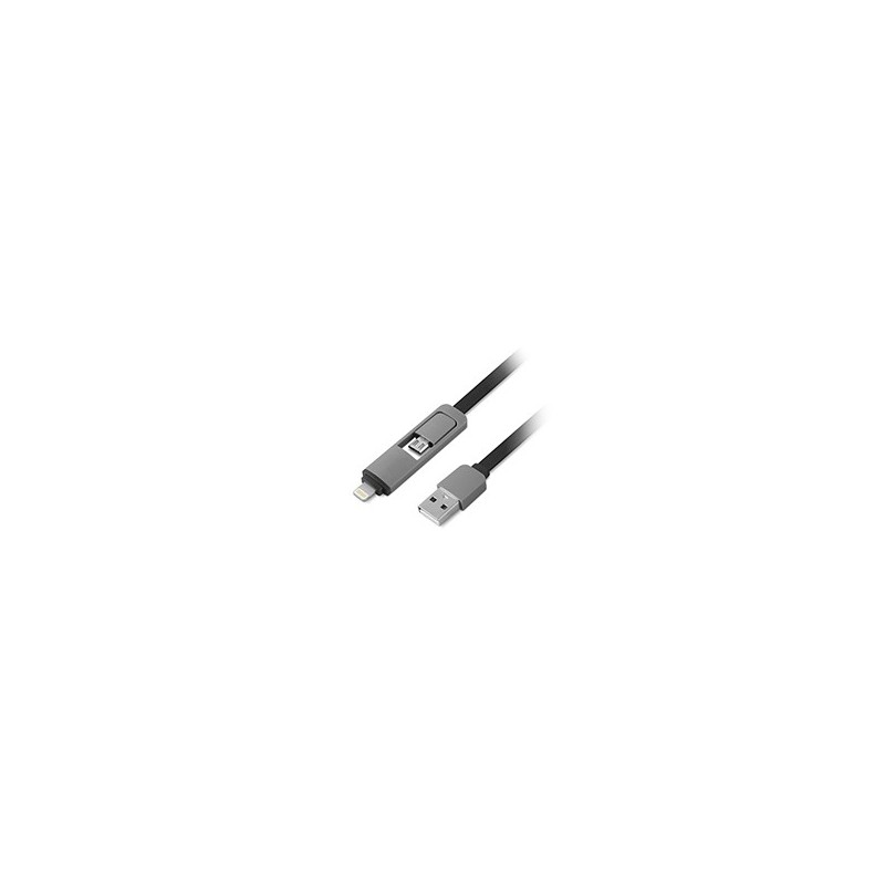 Adaptador 1LIFE USB-A/M a mUSB-A/M (1IFEPA2IN1FLAT)