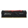 Módulo Kingston DDR4 8Gb 3600 FURY RGB (KF436C17BBA/8)