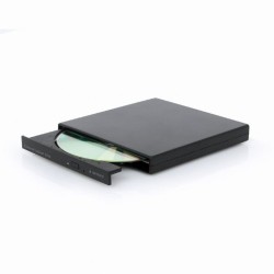 Lector DVD GEMBIRD DVD±RW USB 2.0 Negro (DVD-USB-04)