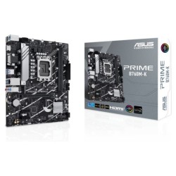ASUS PRIME B760M-K: (1700) 2DDR5 VGA HDMI RJ45 mATX