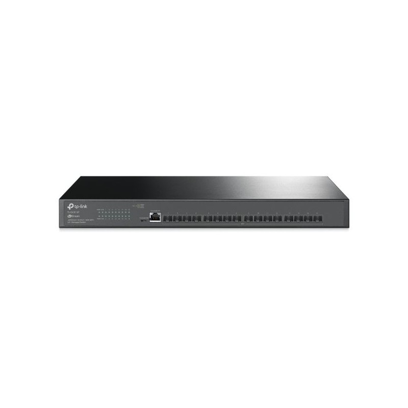 Switch TP-Link 16xSFP+ 10GbE Rack Negro (TL-SX3016F)