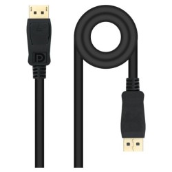 Nanocable DP 1.4/M a DP/M 2m Negro (10.15.2602)