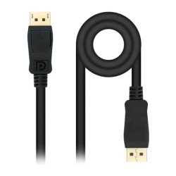Nanocable DP 1.4/M a DP/M 1m Negro (10.15.2601)