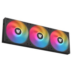 Ventilador Nfortec ARGB Kit 3 Negro (NF-FAN-STELLAR-B)