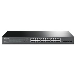 Switch TP-Link 24xRJ45 4xSFP PoE+ 1U Negro (TL-SG2428P)