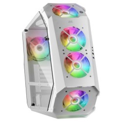Caja Mars Gaming Premium ARGB ATX mATX Blanca (MC51W)