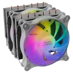 Ventilador Mars Gaming 300W Dual ARGB Blanco (MCPUXTW)