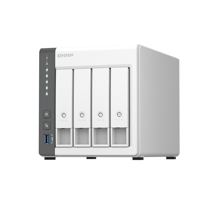 NAS QNAP A55 4Gb SATA 4 Bahías Blanco (TS-433-4G)