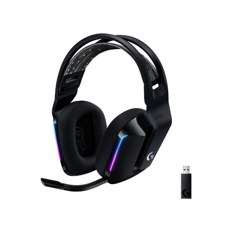 Auric+Micro Gaming LOGITECH G733 RGB Negro (981-000864)