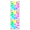 Ventilador NOX ARGB 3x120mm Blanco (NXHUMMEREASYLINKWH)