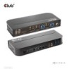 KVM Club 3D DP/HDMI a 2xDisplayPort 4K60Hz (CSV-7210)