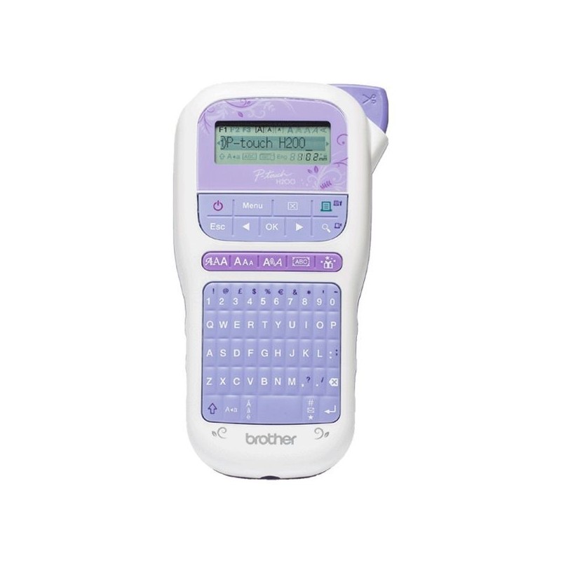 Rotuladora Electrónica BROTHER Azul/Blanca (PTH200TA1)