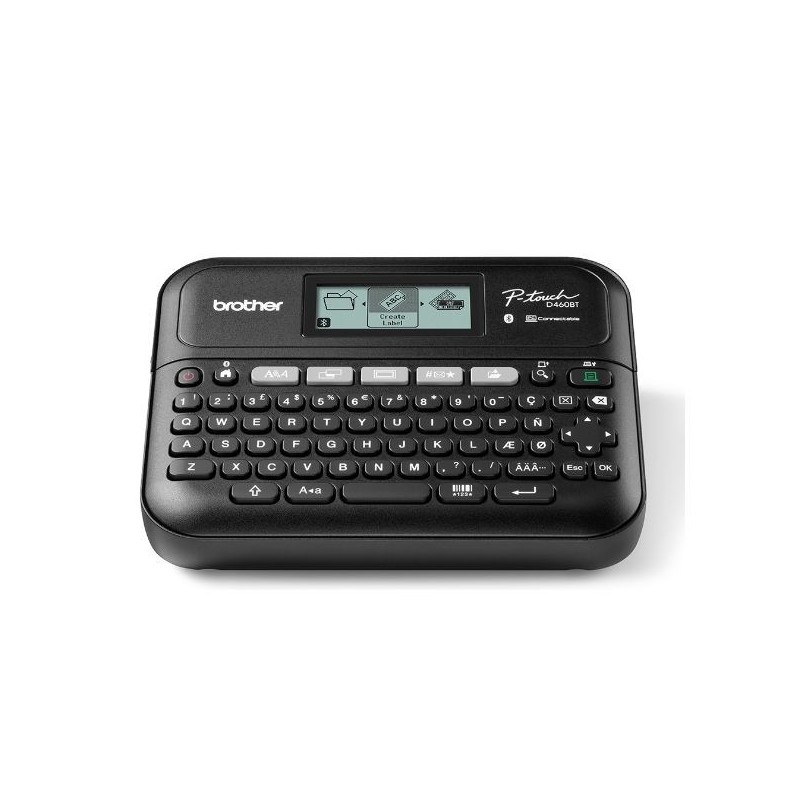 Rotuladora BROTHER LCD USB/BT Negra (PT-D460BTVP)