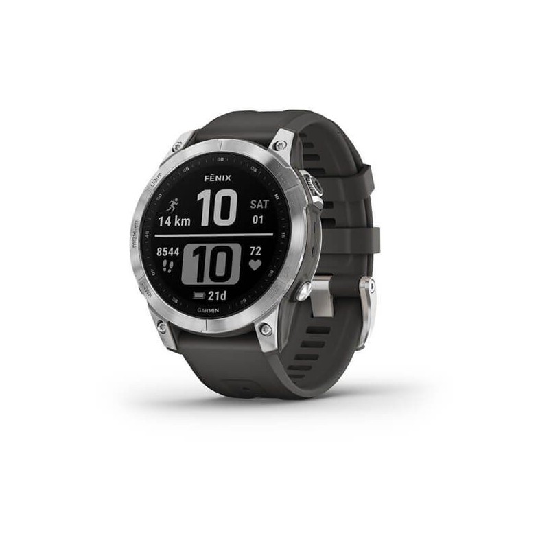 Smartwatch Garmin Fenix 7 47mm Plata (010-02540-01)