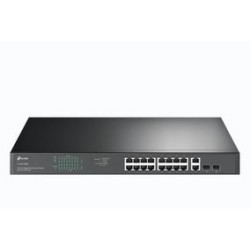 Switch TP-Link 18xRJ45 2xSFP PoE+ Negro (TL-SG1218MP)