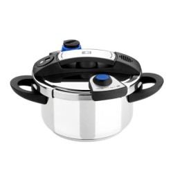 Olla Rápida Bra Tekna Ø22cm 4L Acero/Plata (A185601)
