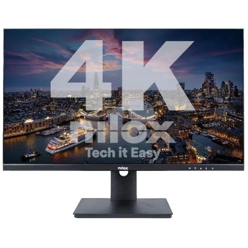 Monitor NILOX 27in LED IPS 4K UHD Negro (NXM274KD11)