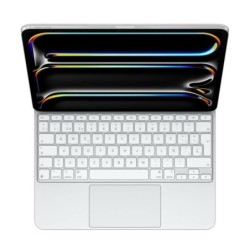Teclado Apple Magic iPad Pro 13in (M4) Blanco (MWR43Y/A)