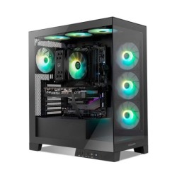 Semitorre NOX S/F ARGB USB ATX Negra (NXHUMMERGLOCKBK)