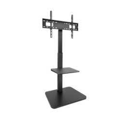 Soporte Suelo TOOQ 37in-75in Hata 40Kg Negro (FS2287M-B)