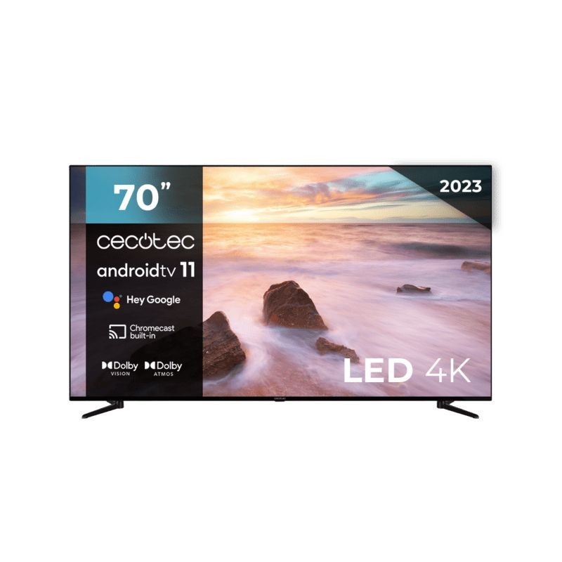 TV CECOTEC ALU20070 M 70in 4K UHD Android TV 11 (02616)