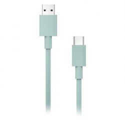 Cable NUBBEH Borealis USB-A/USB-C Turquesa (NBCABLACT)